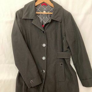 black trench  Size M